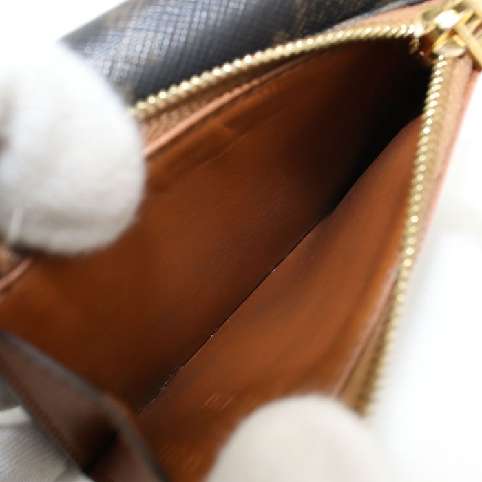 CELINE Compact wallet with coin compartment Triomphe canvas 10I652DS3.04LU Three fold wallet PVC Women