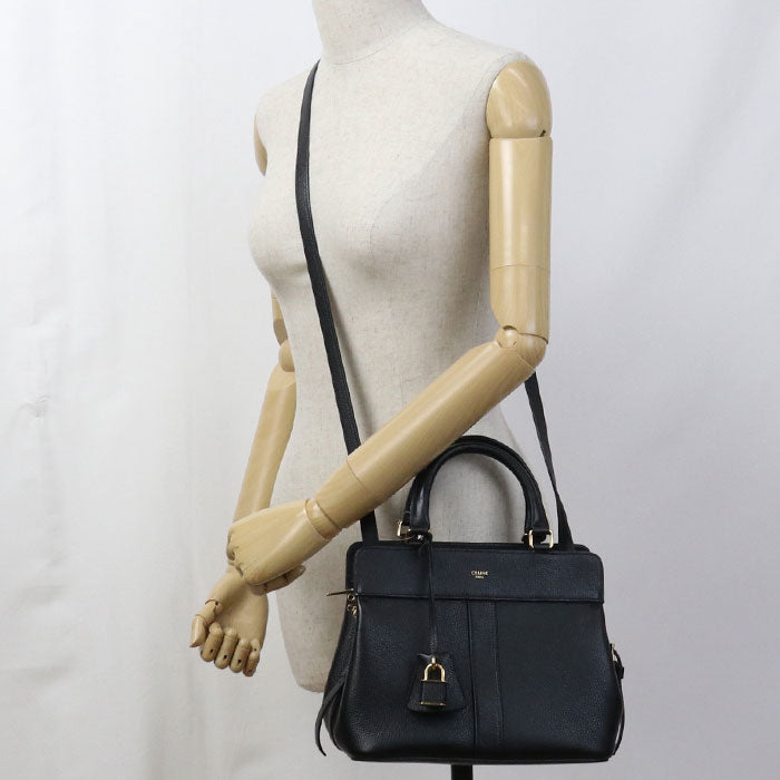 CELINE Small Caba de France 2-Way 19196 3CRE 38NO Tote bag Calfskin Women