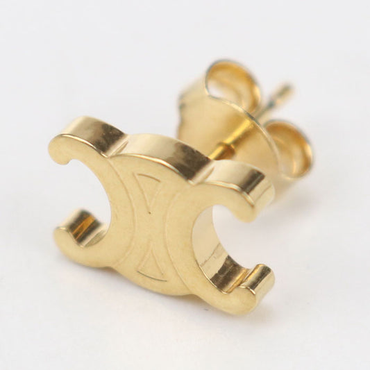 CELINE Studs Pierce Triomphe 461CY6BRA.35OR Pierce / brass Women