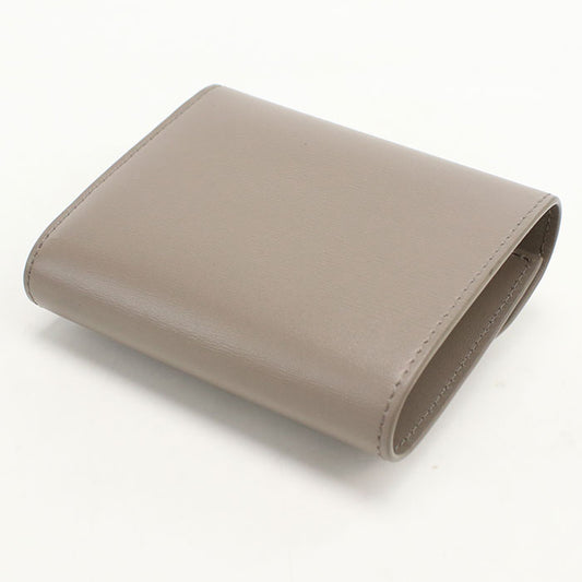 CELINE Small flap wallet Triomphe Tri-fold wallet Calfskin Women's