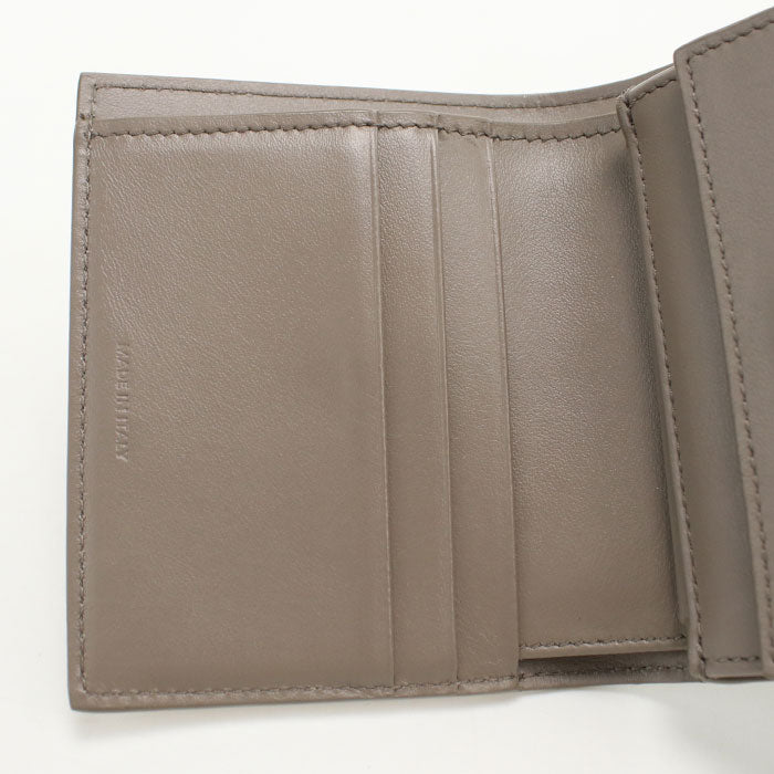 CELINE Small flap wallet Triomphe Tri-fold wallet Calfskin Women's