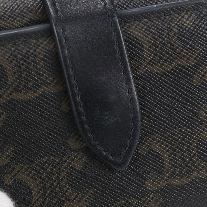 CELINE Triomphe canvas Tri-fold wallet PVC Men's