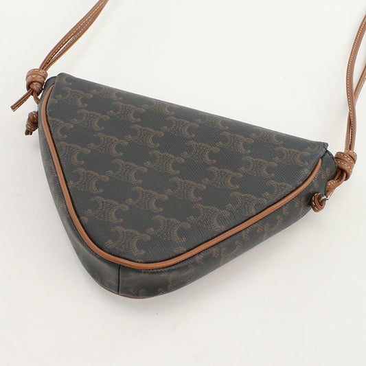 CELINE Triomphe canvas Diagonal shoulder bag Shoulder Bag Triomphe canvas Women