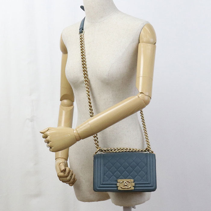 CHANEL Chain Boy chanel Shoulder bag / caviar Women