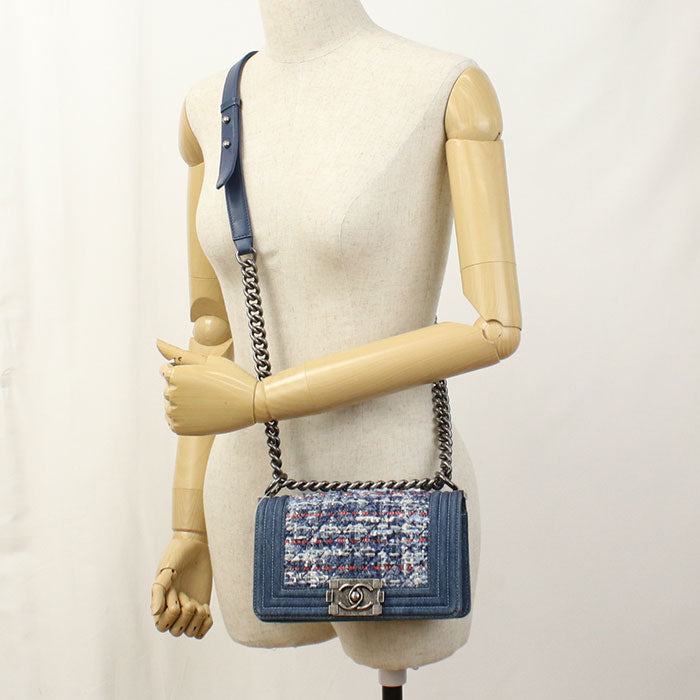 CHANEL Chain Shoulder bag Boy chanel A67085 Shoulder bag / tweed 19246970 Women