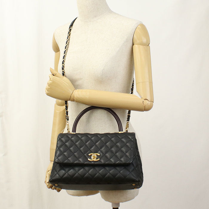 CHANEL 2WAY handbag Matrasse Handbag / caviar 29711457 Women
