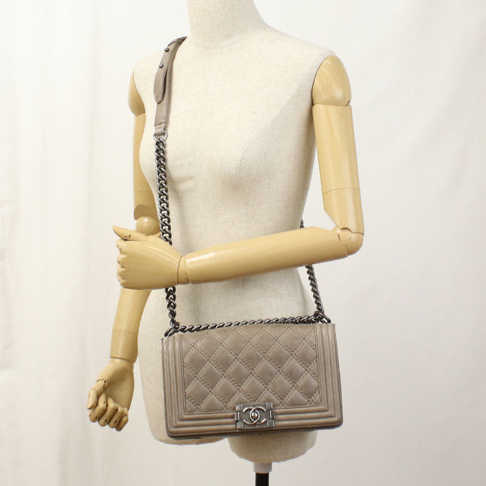 CHANEL Chain Shoulder bag Boy chanel A67086 Shoulder bag leather 18428375 Women