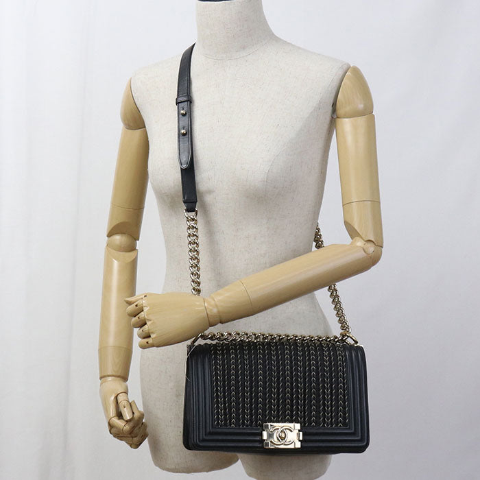 CHANEL Chain Shoulder bag Boy chanel Diagonal Shoulder bag lambskin 27560398 Women