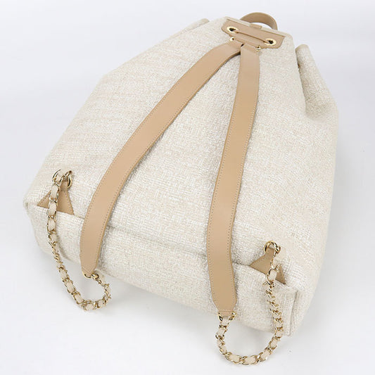CHANEL Backpack Deauville A93787 Backpack tweed 25262290 Women