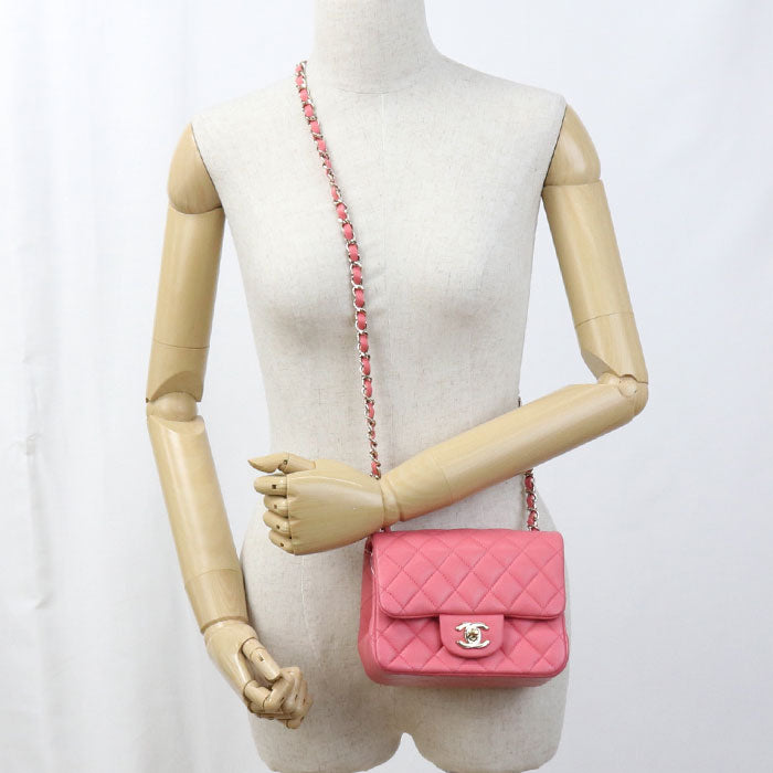 CHANEL Chain Mini Classic A35200 Diagonal Shoulder bag lambskin 30667941 Women