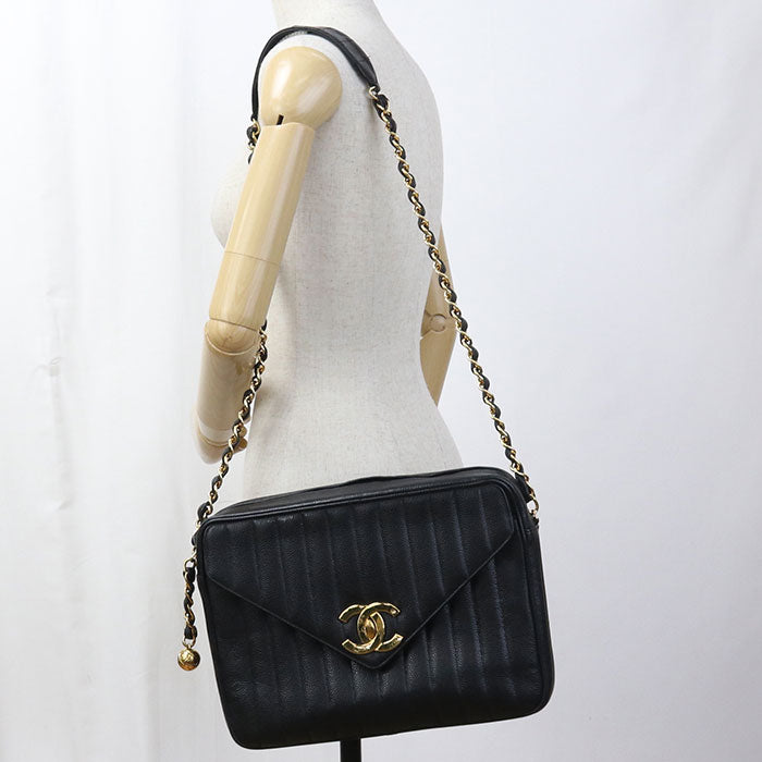 CHANEL Chain Mademoiselle Shoulder bag / caviar 3091539 Women