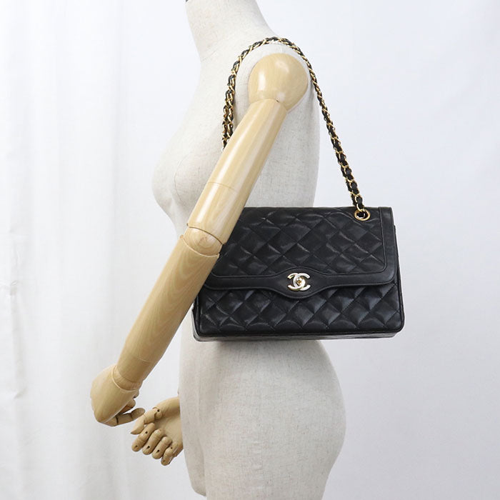 CHANEL Chain Matrasse Shoulder bag lambskin 3987960 Women