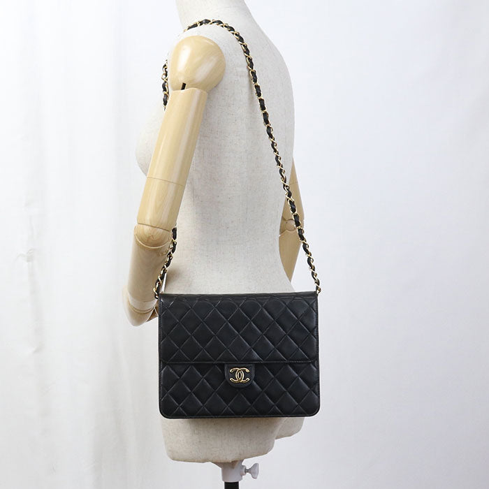 CHANEL Chain Matrasse Shoulder bag / lambskin 4872592 Women