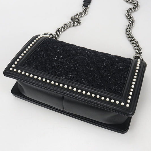 CHANEL Chain Shoulder bag Boy chanel A67086 Diagonal Shoulder bag tweed 26491214 Women