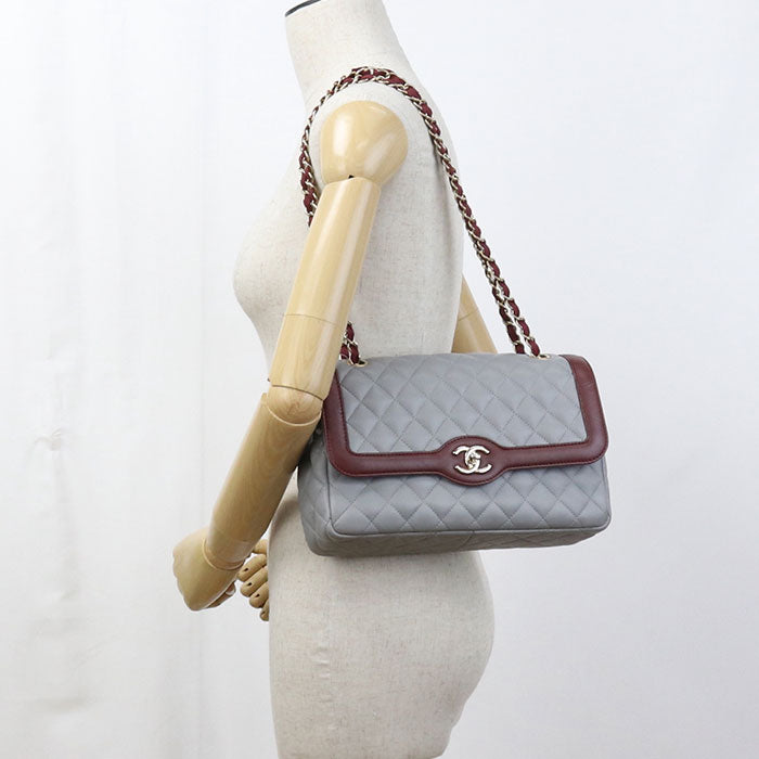 CHANEL Chain Matrasse Shoulder bag lambskin 21933565 Women