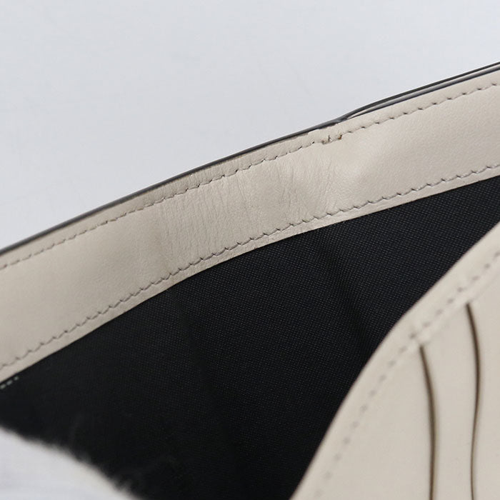 FENDI FF Diamond 8M0386 Bifold Wallet Calfskin Women