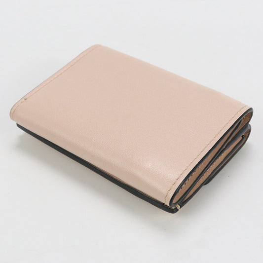 FENDI FENDI ROMA 8M0395 Three fold wallet leather Women