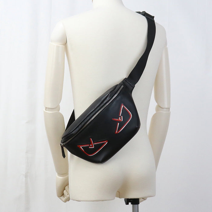 FENDI Belt Bug Monster bugs eye 7VA434 A72K body bag leather mens