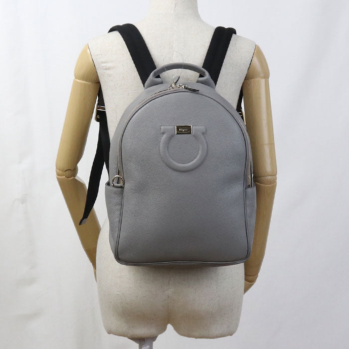 FERRAGAMO Backpack Gancini 21 H008 Backpack Calfskin Women