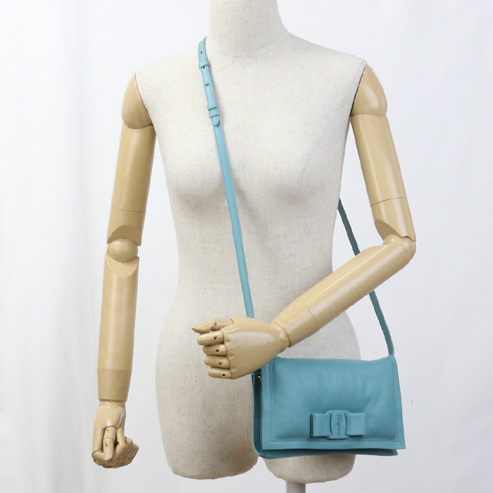 FERRAGAMO Vivabou Vara ribbon 22 0287 Diagonal shoulder bag Calfskin Women