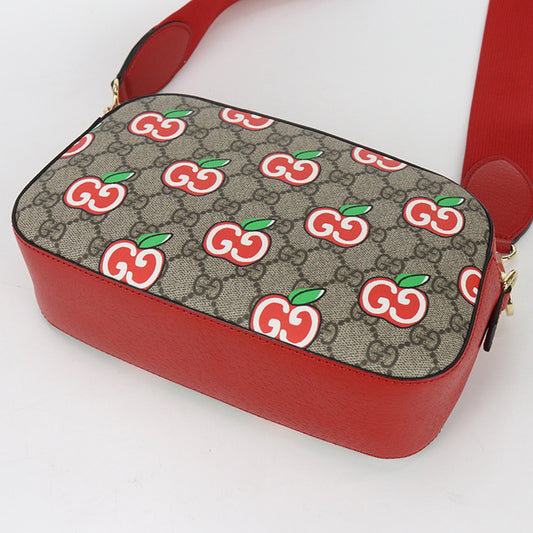 GUCCI GG Apple 574886 Shoulder Bag GG Supreme Women's