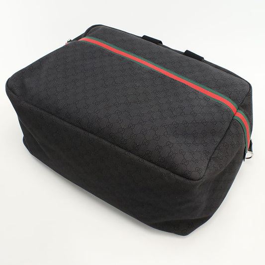 GUCCI GG denim 374770 Boston bag canvas unisex