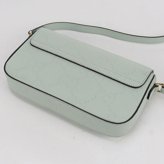 GUCCI GG Super Mini Shoulder GG Super 772794 Shoulder Bag leather/GG Super Mini Shoulder Women