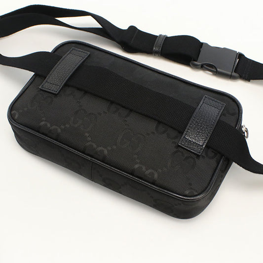 GUCCI Belt bag Off the grid 631341 body bag/GG nylon/leather mens
