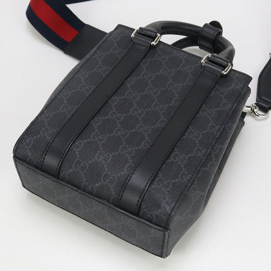 GUCCI 2WAY Mini Tote Bag GG Supreme 696010 Handbag GG Supreme/leather mens