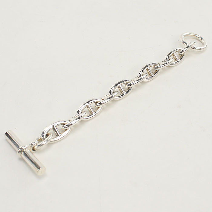 HERMES Chaine d'Ancre GM 10 frames Bracelet Silver925 Unisex