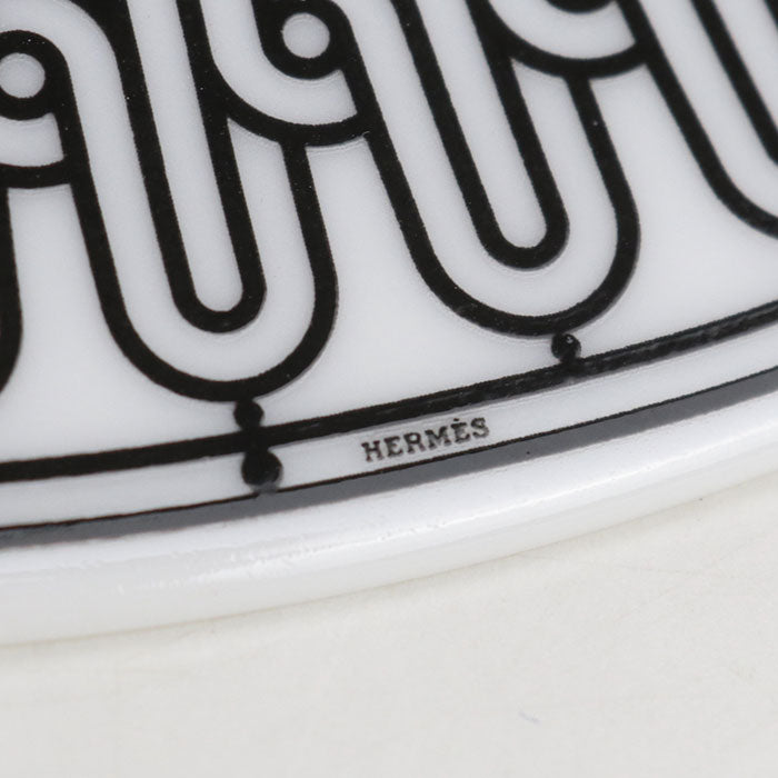 HERMES Dessert Plate No.1 H deco Brand miscellaneous goods Porcelain Unisex