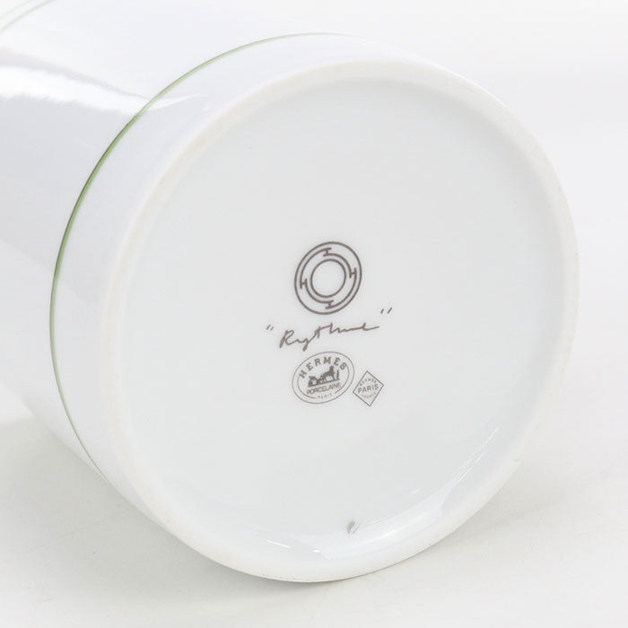 HERMES Mug rhythm Brand miscellaneous goods Porcelain Unisex