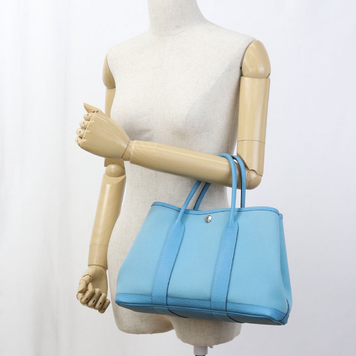 HERMES Garden party TPM Tote Bag Towar Officier Women