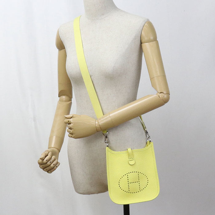 HERMES Evelyn TPM Shoulder Bag Taurillon Clemence Women