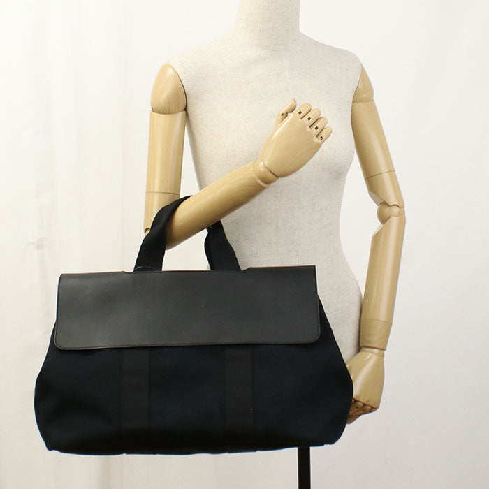 HERMES Valparaiso MM Handbag Towal chevron Women