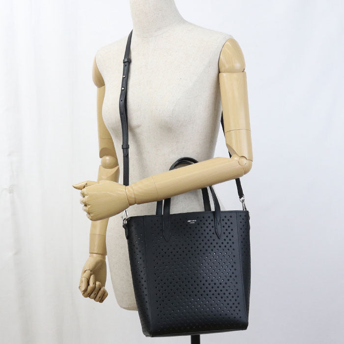 JIMMY CHOO Punching 2-Way Tote bag Pegasi Tote bag leather Women