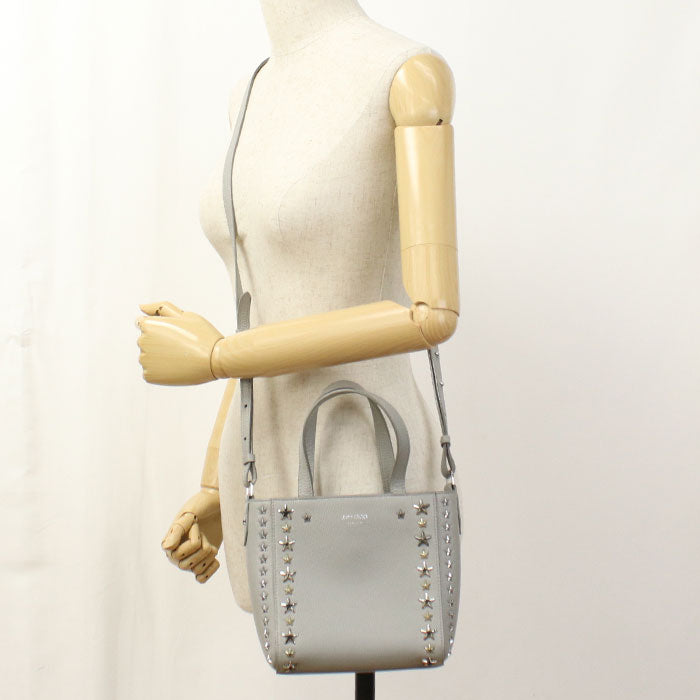 JIMMY CHOO 2WAY Mini Pegasi Handbag leather Women's