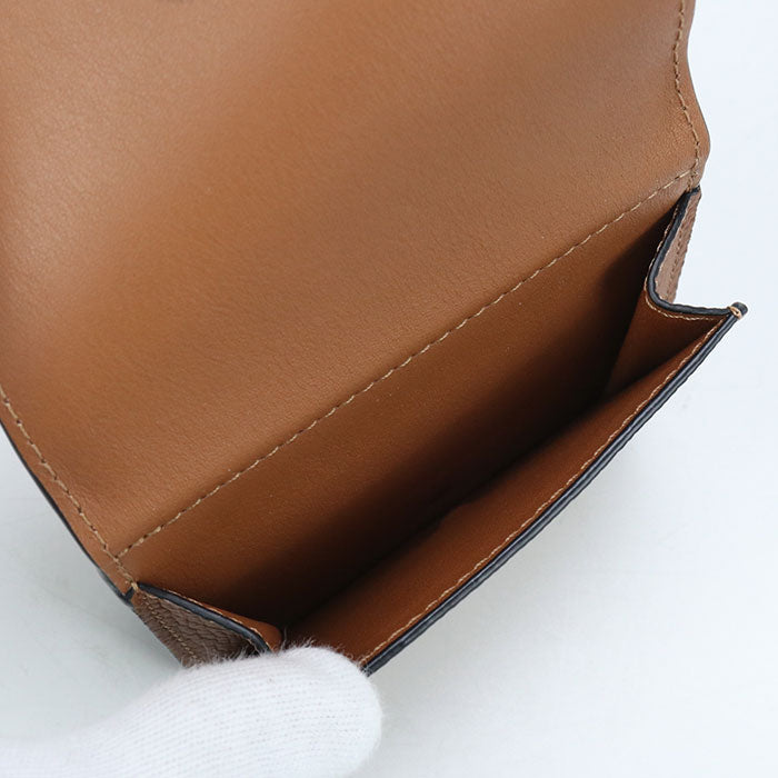 LOEWE Trifold wallet anagram C821TR2X02 Tri-fold wallet Calfskin Women