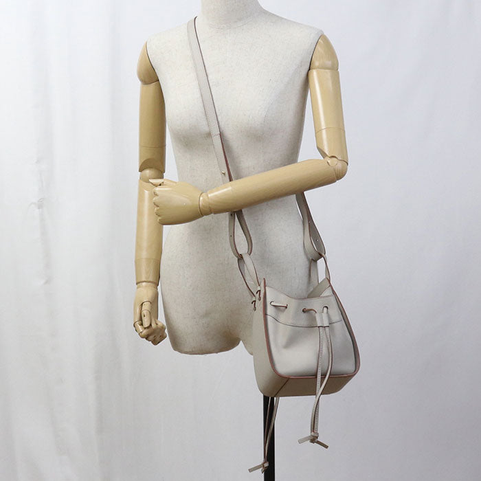 LOEWE Hammock Drawstring Mini Handbag Calfskin Women