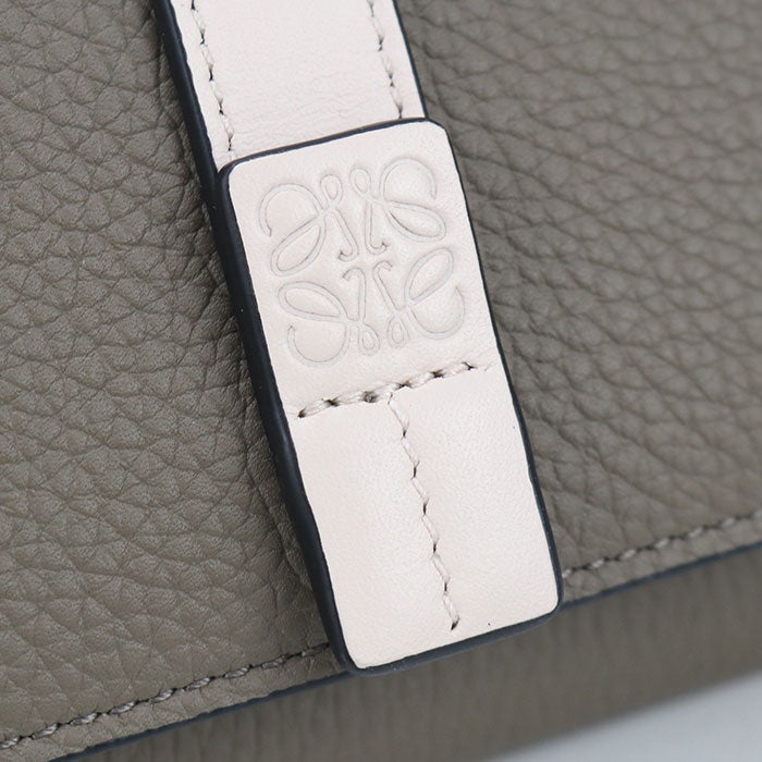LOEWE Trifold wallet anagram Three fold wallet Calfskin Women's