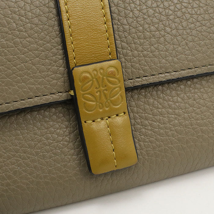 LOEWE Vertical wallet small C660S86X01 Tri-fold wallet Calfskin Women's