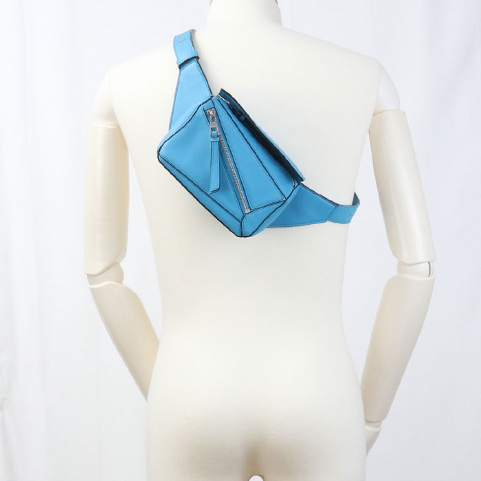 LOEWE Bumbag Mini puzzle body bag Calfskin mens