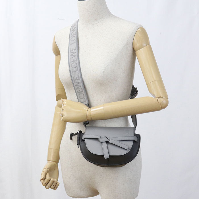 LOEWE gatedual mini Diagonal shoulder bag Calfskin Women