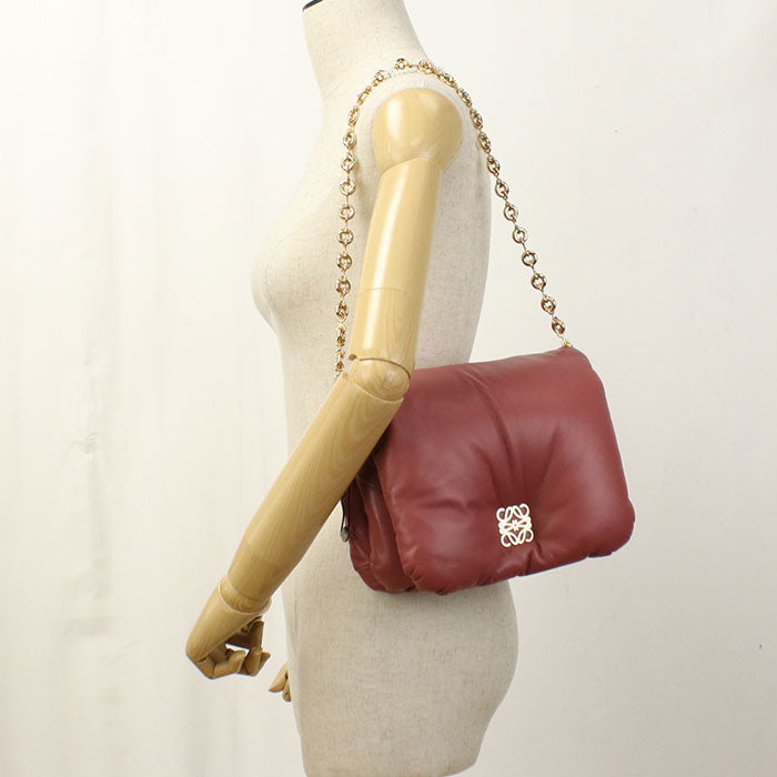 LOEWE Chain Shoulder Bag lambskin Women