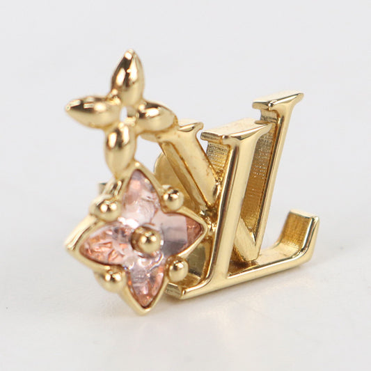 LOUIS VUITTON Dorelle Puss Lurgram Bookle ‚l00786 Pierce metal Women's