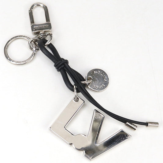 LOUIS VUITTON Porte-Cles LV Rope M66497 Key ring metal/leather mens