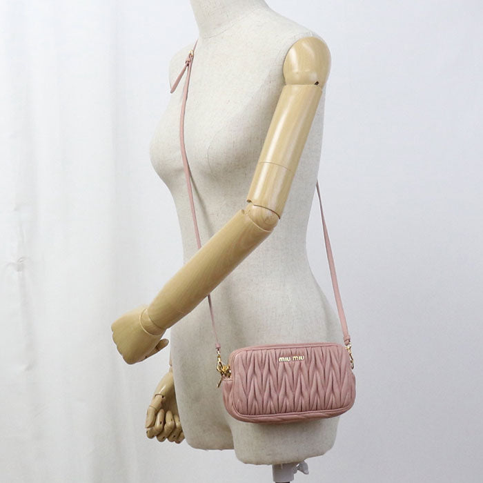 MIUMIU Materasse Shoulder bag leather Women