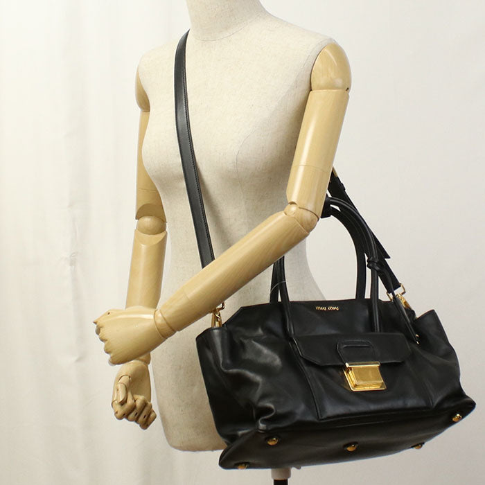 MIUMIU 2WAY RN1099 Tote bag leather Women