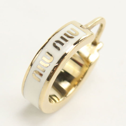 MIUMIU Enamel Metal Pierce Pierce metal Women's