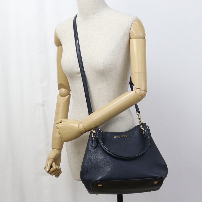 MIUMIU 2WAY Tote Bag leather Women's